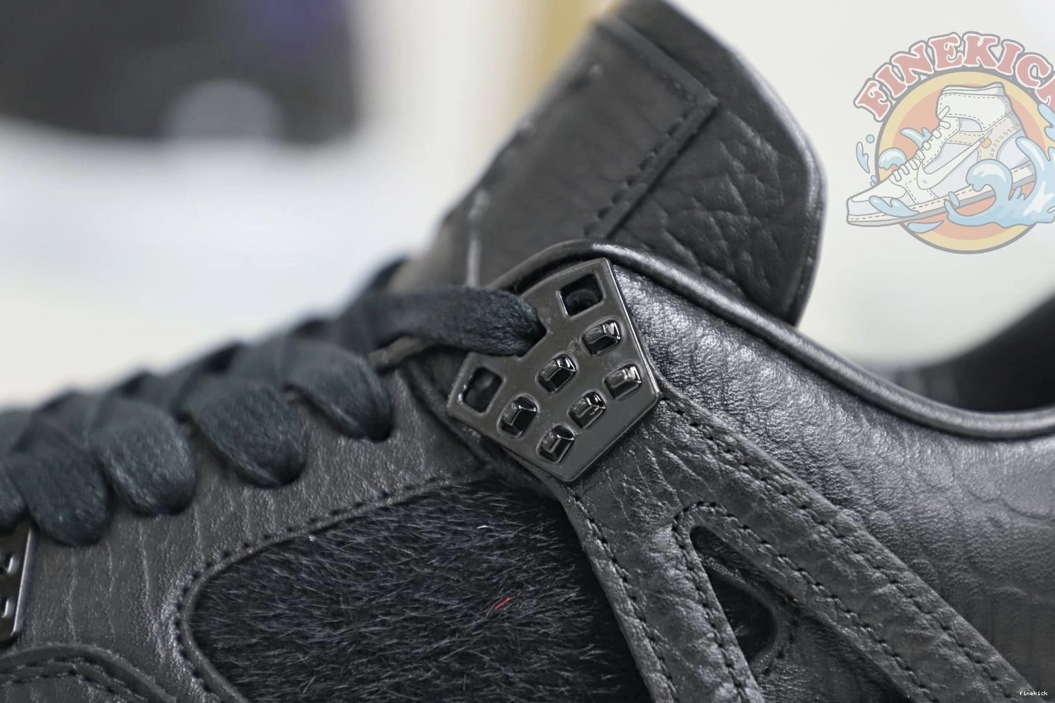 Air retro black 4 ponyhair Jordan Jordan 0810